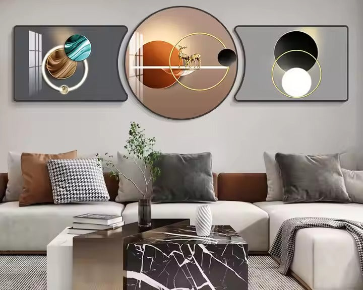 Round wall decor