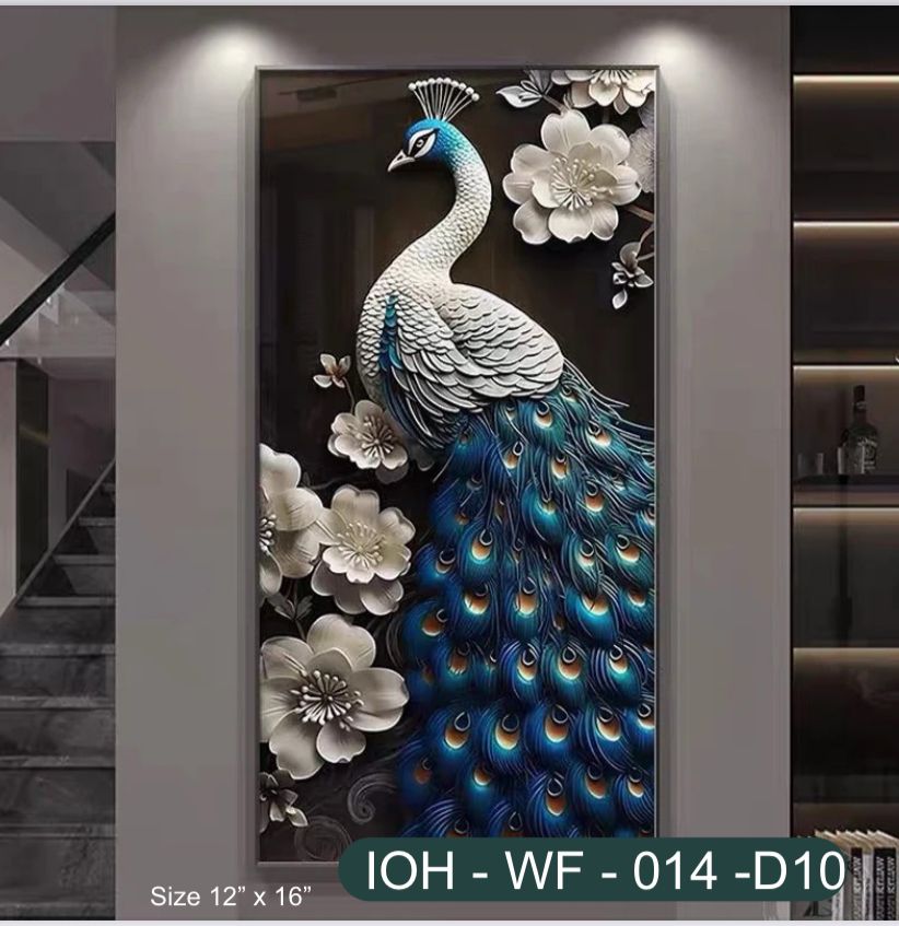 Regal Grace – Majestic Peacock Wall Art