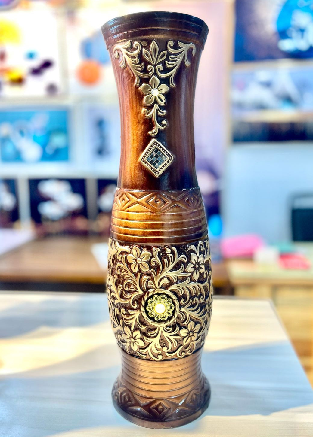 Wooden Table Decor